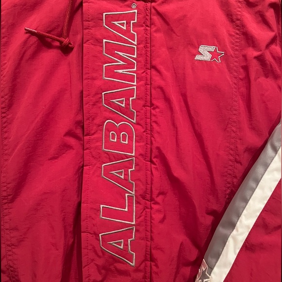 STARTER Jackets & Coats Mens Vintage University Of Alabama Starter